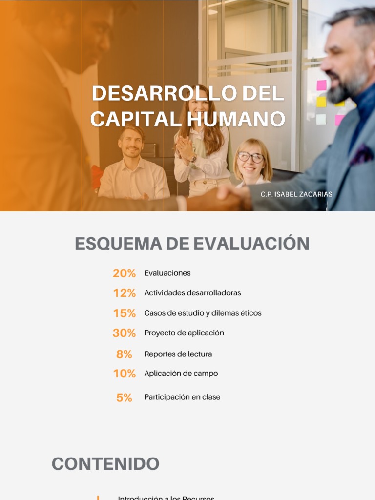DESARROLLO DEL CAPITAl HUMANO | PDF | Gestión de recursos humanos