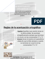 Acentuación Ortográfica