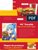 Red Modern Burger Food Presentation