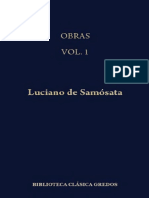 Luciano de Samosata Relatos Verídicos Texto
