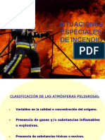 Situaciones Especiales de Incendio