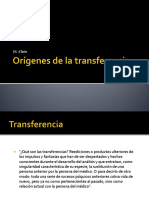 Orígenes de La Transferencia