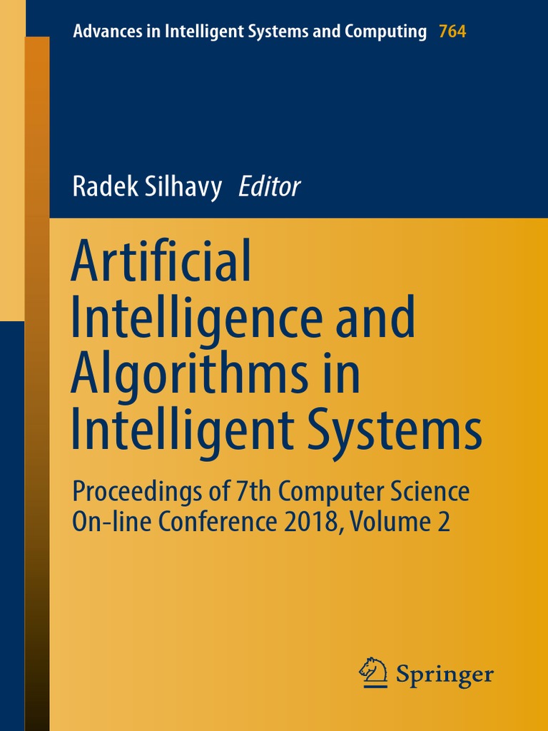 Artificial Intelligence and Algorithms in Intelligent Systems (Radek ...