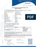 Certificado Afiliaciondex