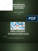 Desarrollo Histórico, Teoría y Naturaleza de Las OrganizacionesInternacionales