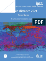 IPCC Bases Físicas Reporte 2021