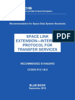 CCSDS Space Link Extension-Internet Protocol For Transfer Services CCSDS