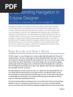 Understanding Navigation in Eclypse Designer