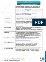 10 Features of Academic Writing Style