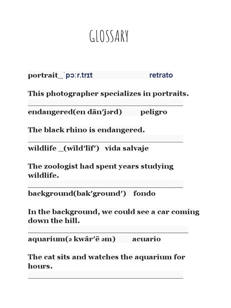 Glossary | PDF