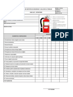 F-SST-013 Check List Extintores