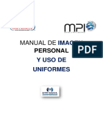 Manual de Imagen Personal y Uso de Uniformes