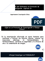 Participación Del Enfermero en Un Protocolo de Investigación. Capítulo 2 - Lic. Julian G Irizar