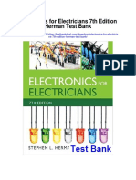 Electronics For Electricians 7th Edition Herman Test Bank