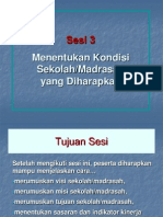 Presentasi: Menentukan Kondisi Sekolah/Madrasah Yang Diharapkan