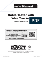 Tripp Lite Owners Manual 753533