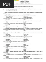 3rd Periodical Test Reading and Writing