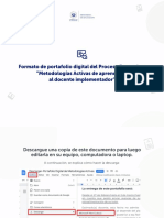 Formato de Portafolio PF METODOLOGÍAS ACTIVAS - VF