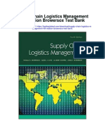 Supply Chain Logistics Management 4th Edition Browersox Test Bank