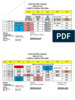 Daftar Pelajaran