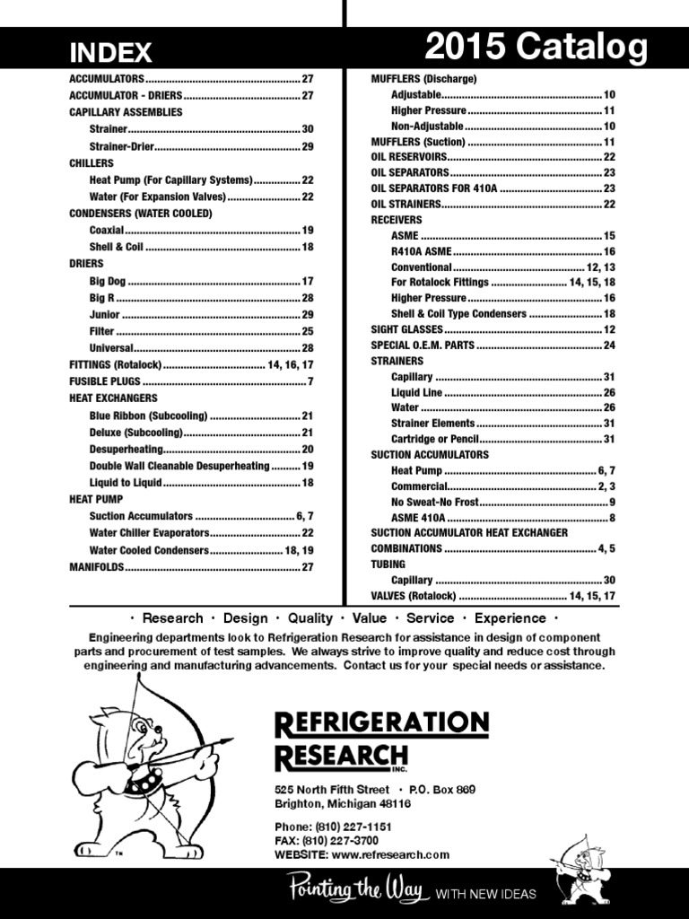 Refrigeration Research HX3639 PG 5 PDF Energy Technology Machines