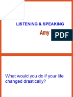 Amy Purdy - Listening Activities