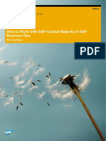 SBO Crystal Reports HowTo Work With Crystal Reports in SAP Business One Versie 900 en 910 ENG 2014-09-86 Pag (1)