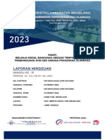 Laporan Mingguan Proyek Gor