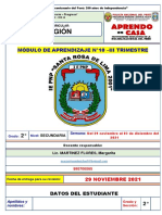 MOD. 10 - III Trim. - ED. RELIGIOSA - 2° SEC