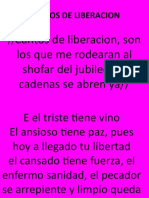 Cantos de Liberacion