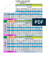 Jadwal KBM Kelas 12-1