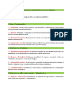 Ejemplo Resumido de Un Código de Ética para Una Universidad