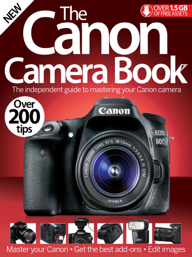 The Canon Camera Book Fifth Edition 2016 UK PDF Autofocus Pixel