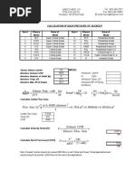 Page A - Calculate Back Presure Silencer