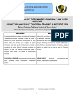 APOYO 2 - Análisis Conceptual de Entrenamiento Funcional, Una Visión Diferente.