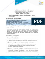 Guía para El Desarrollo Del Componente Práctico y Rúbrica de Evaluación - Tarea 5 - Reporte Final