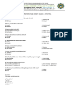 Soal Ujian Siroh Kelas 1 Wustha