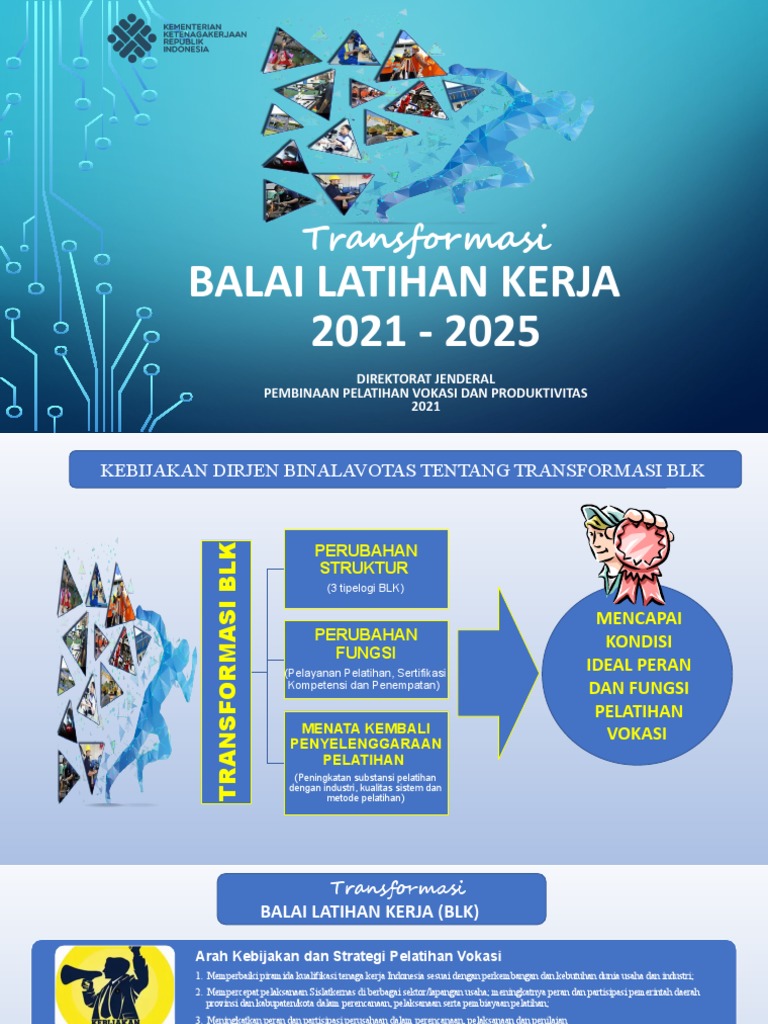 Transformasi balai latihan kerja indonesia
