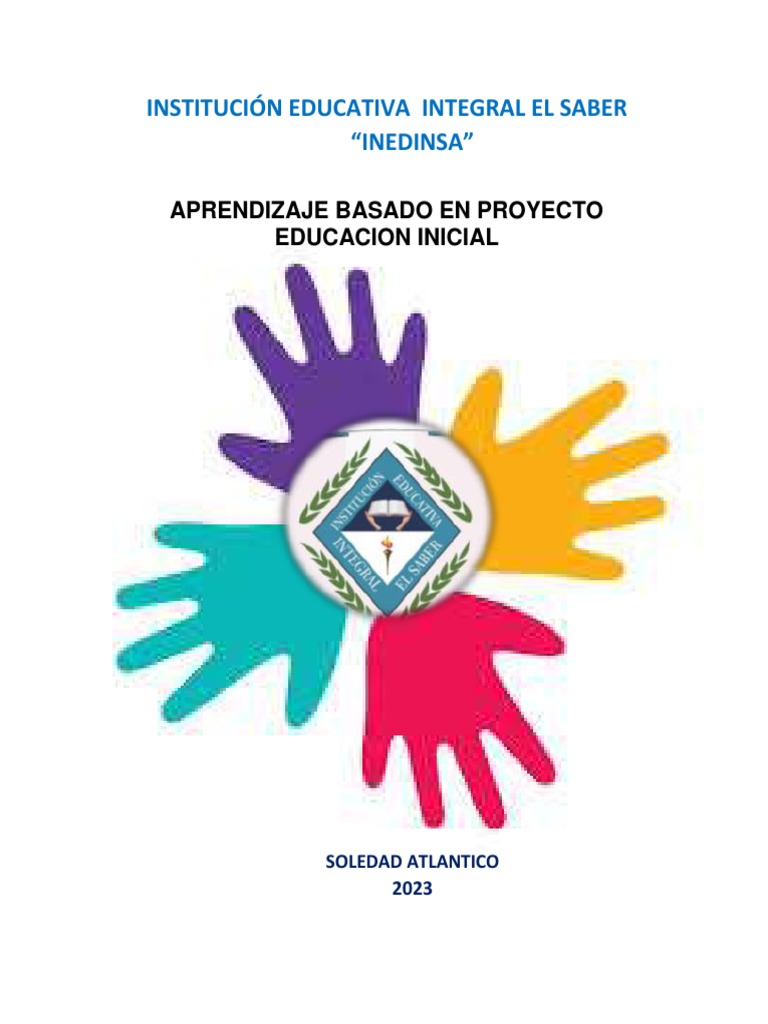 Proyecto de Educacion Inicial | PDF | Aprendizaje | Educación de la ...