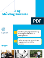 FIL. 9 Pagsusuri NG Maikling Kuwento
