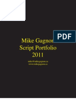 Mike Gagnon Script Portfolio 2011