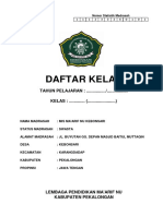 Buku Daftar Kelas - Fix