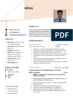 Deepak Sharma Ex 3.8year +Dot+Net&Azure Resume