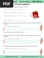 5to Grado Bloque 4 Ejercicios Complementarios Páginas 21,24 26,30 Fusionado