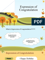 Expression of Congratulation Direct Method Activities 127392