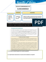 Ficha de Aprendizaje #4 El Virreinato Peruano en El Siglo XVIII