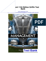 Management 11th Edition Griffin Test Bank
