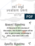 Oral and Denture Care PPT Finale 1