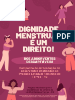 Projeto Dignidade Menstrual