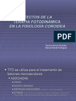 Efectos de La Terapia Fotodinámicaen La Fisiología Coroidea